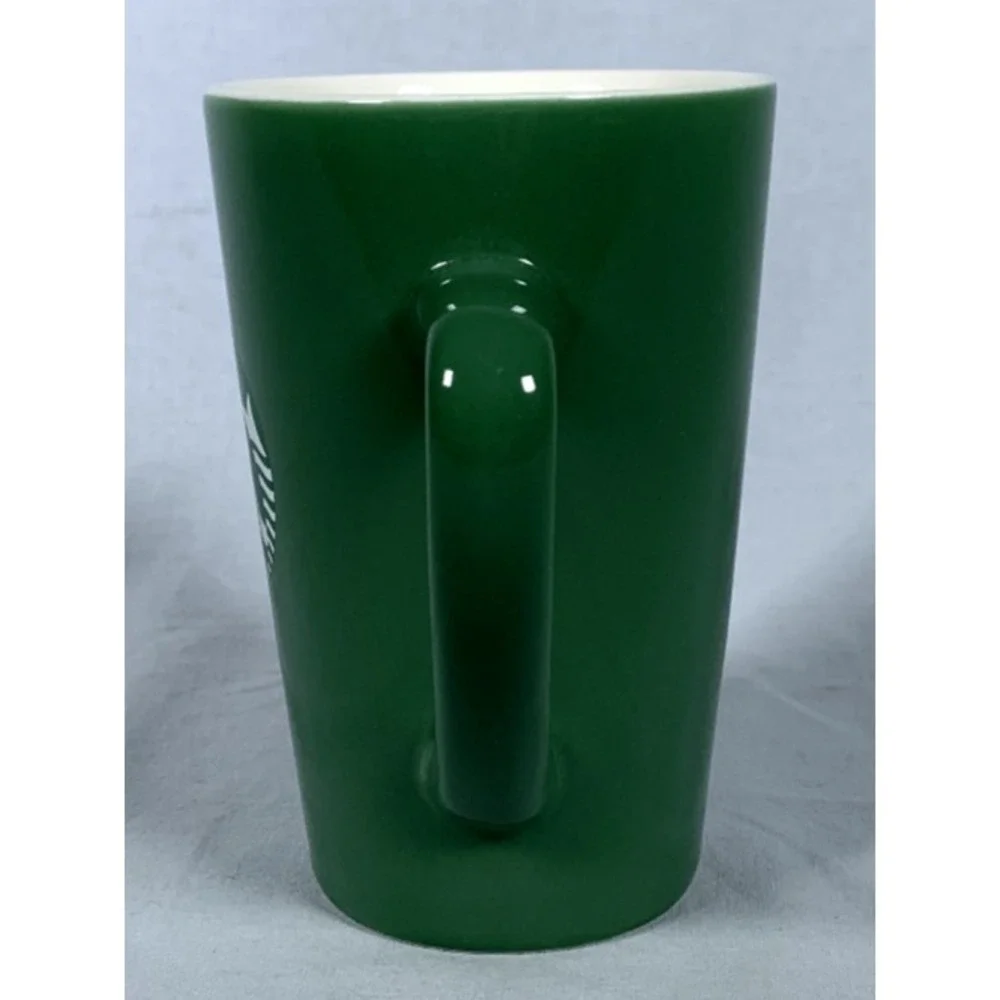 Starbucks Ceramic Coffee Mug Green 2021 12 Oz 5